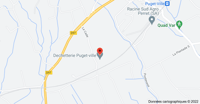 Déchetterie Puget Ville
