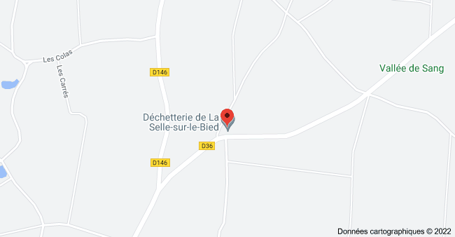 Déchetterie La Selle sur le Bied
