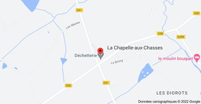 Déchetterie La Chapelle aux Chasses
