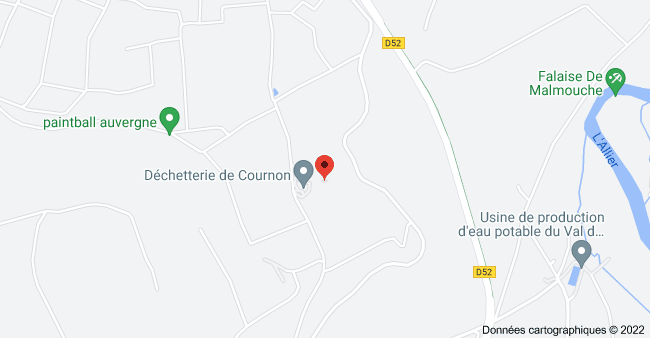 Déchetterie Cournon d'Auvergne
