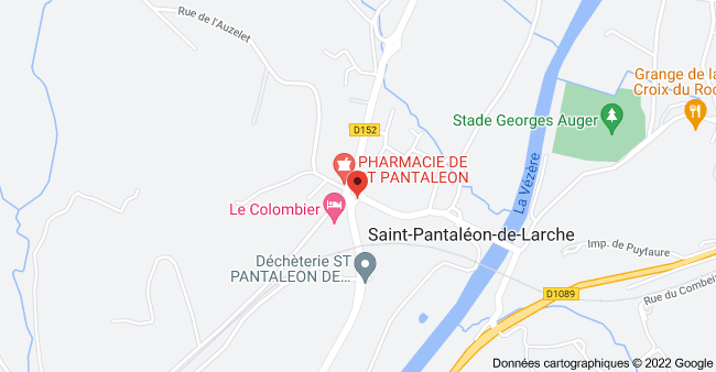 Déchetterie Saint Pantaleon de Larche

