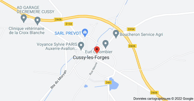 Déchetterie Cussy-les-Forges

