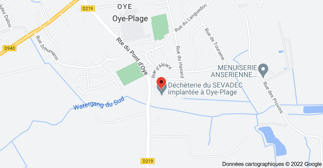 Déchetterie Oye Plage
